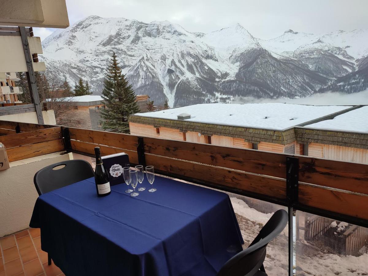 Le Cosy Aux Pieds Des Pistes Appartement Avec Balcon Plein Centre Orcières Екстериор снимка